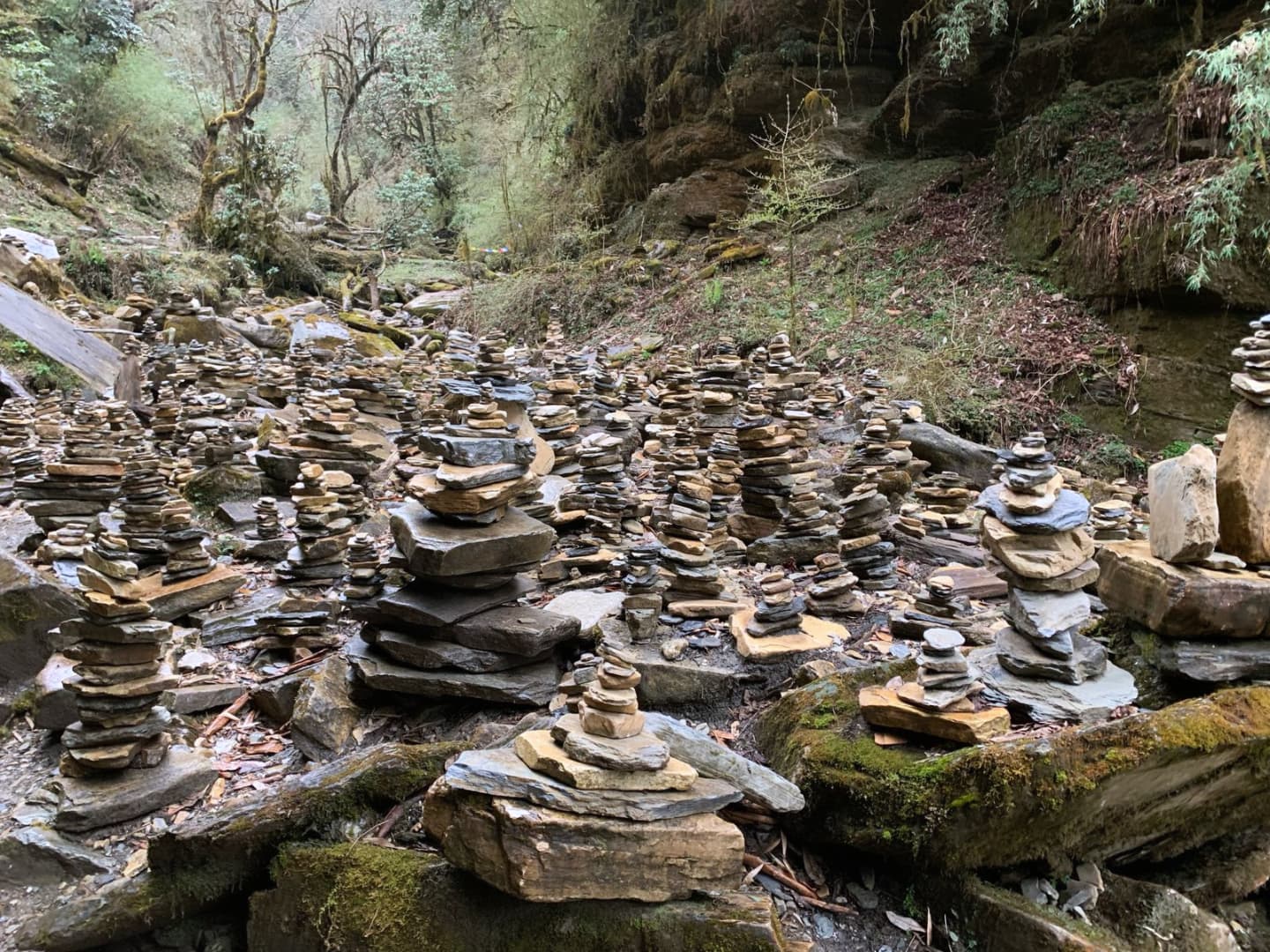 Stacks of Flat Stones